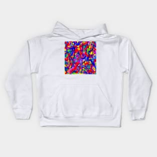 Putting The Pieces Together or THE TRUTH ALWAYS COMES OUT Abstract Kids Hoodie